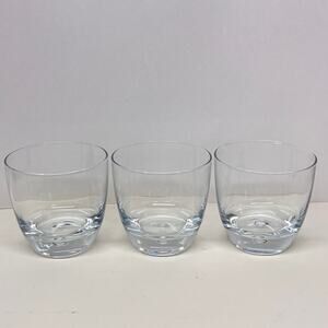 Bormioli Rocco Double Old Fashioned Glasses Set of 3